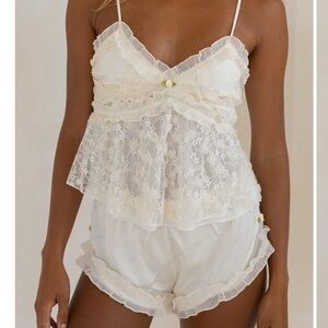 THE ROSETTE SET - Jay Kay Bridal Size Small